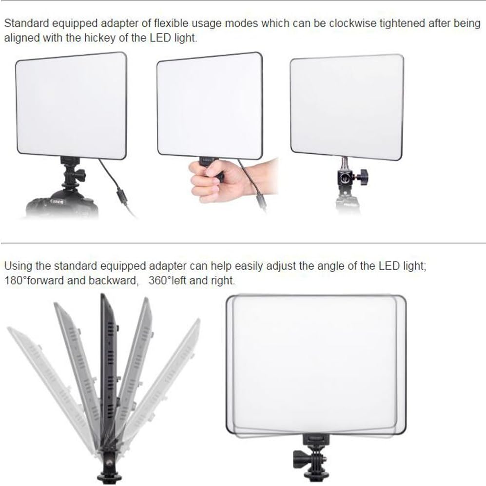 Viltrox VL-200T Bi-Color LED Light with LCD Display, 192 LED Lamp Beads