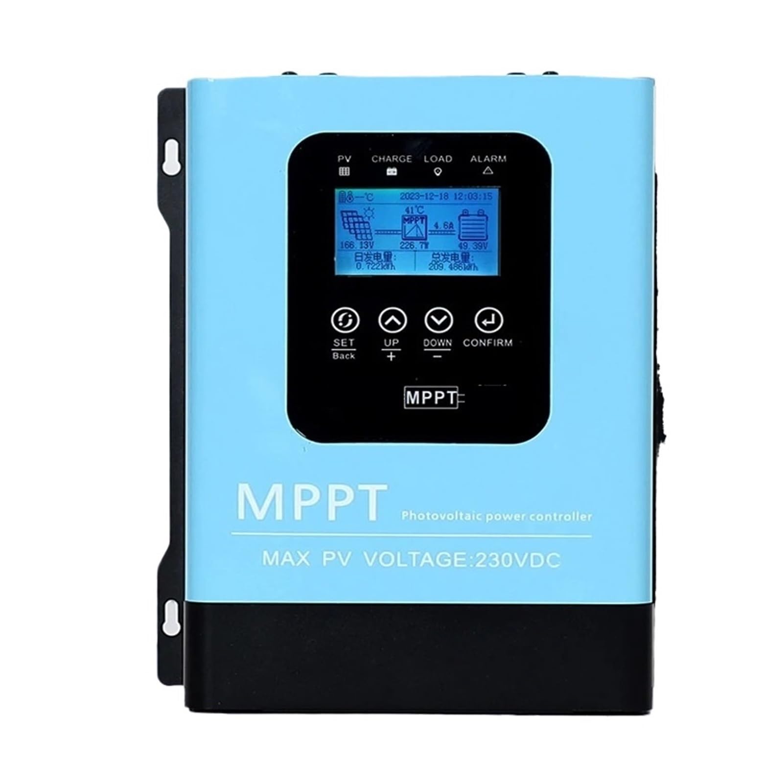 Régulateur MPPT 60A pour batteries au lithium et gel de 12V à 96V