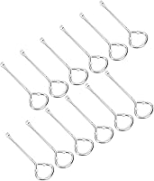 Vista 9 de Abrelatas de pintura de acero, 12 piezas de herramienta de apertura de cubo de pintura M10, removedor de tapa de lata de pintura al óleo 2 en 1