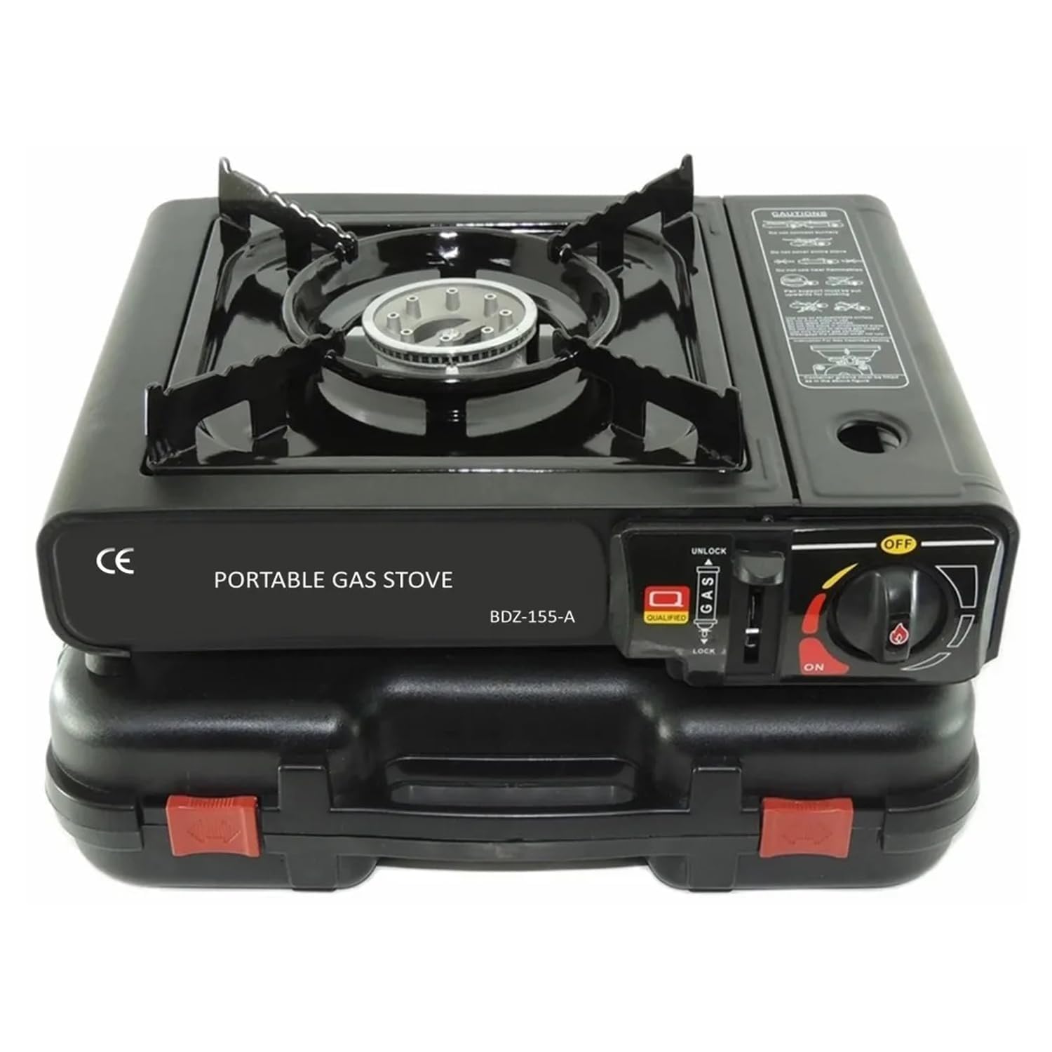 2 in 1 Camping Gas and Butane Gas Stove with Burner Lightweight Portable and Safe for Outdoor Camping and Travel Cooking Single Burner Outdoor Stove for Emergency Preparedness-image-43