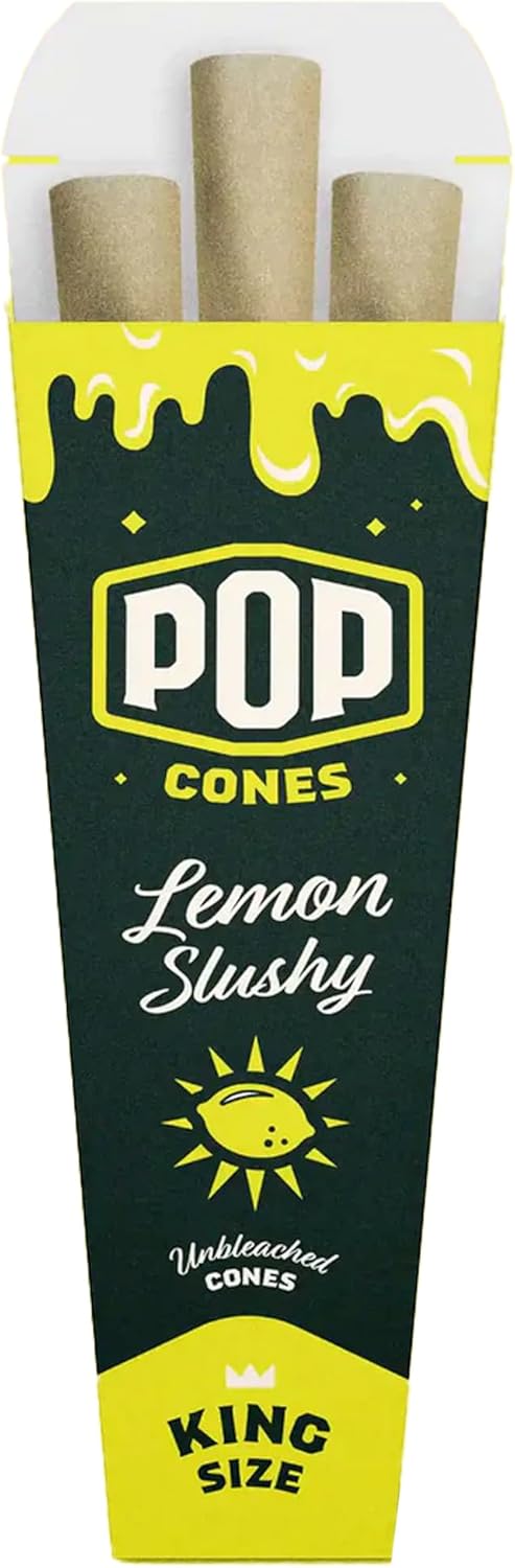 Lemon Slushy - King Size, Unbleached - Box of 24
