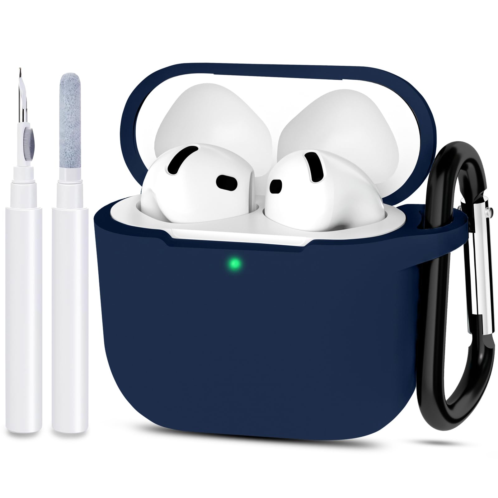 Amazon.com: ATUAT Compatible with AirPods 4 Case Cover, Protective