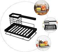 Vista 6 de Cabilock Escurridor de esponja Soporte para fregadero de jabón, soporte para platos de fregadero, bandeja de fregadero de cocina, soporte