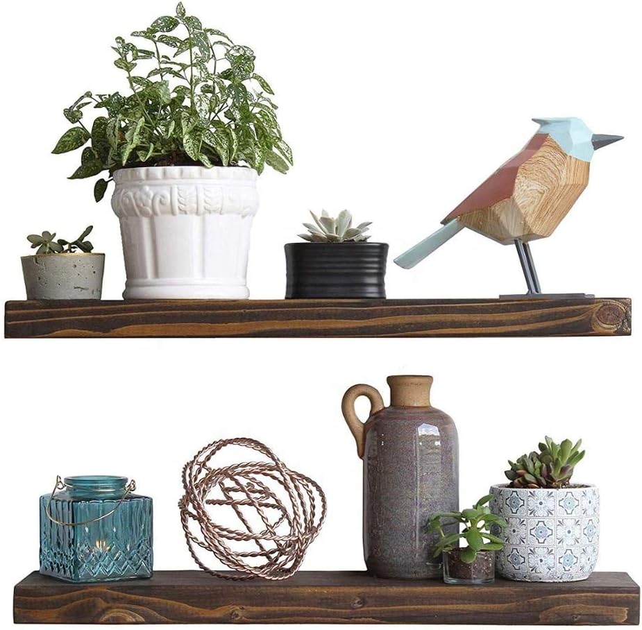 Floating Shelves Wood Floating Shelves Set New England