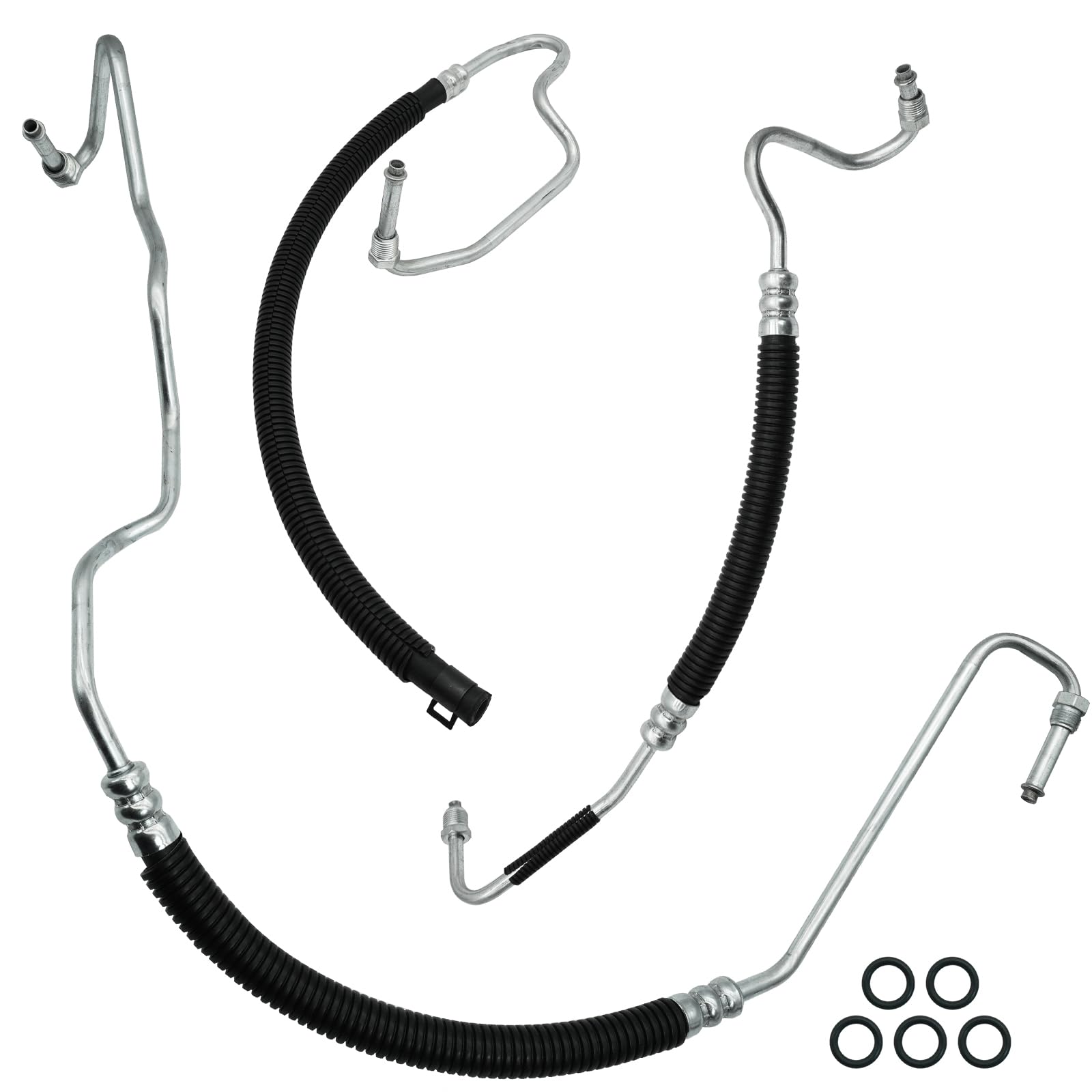 Complete Stainless Steel Brake Line Kit For 2001-2007 Chevy Silverado/GMC Sierra 2500HD/3500 3 thumbnail image