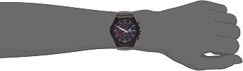 Casio EFS-S560/570 Series Edifice Solar Watch, Stainless Steel Band Black