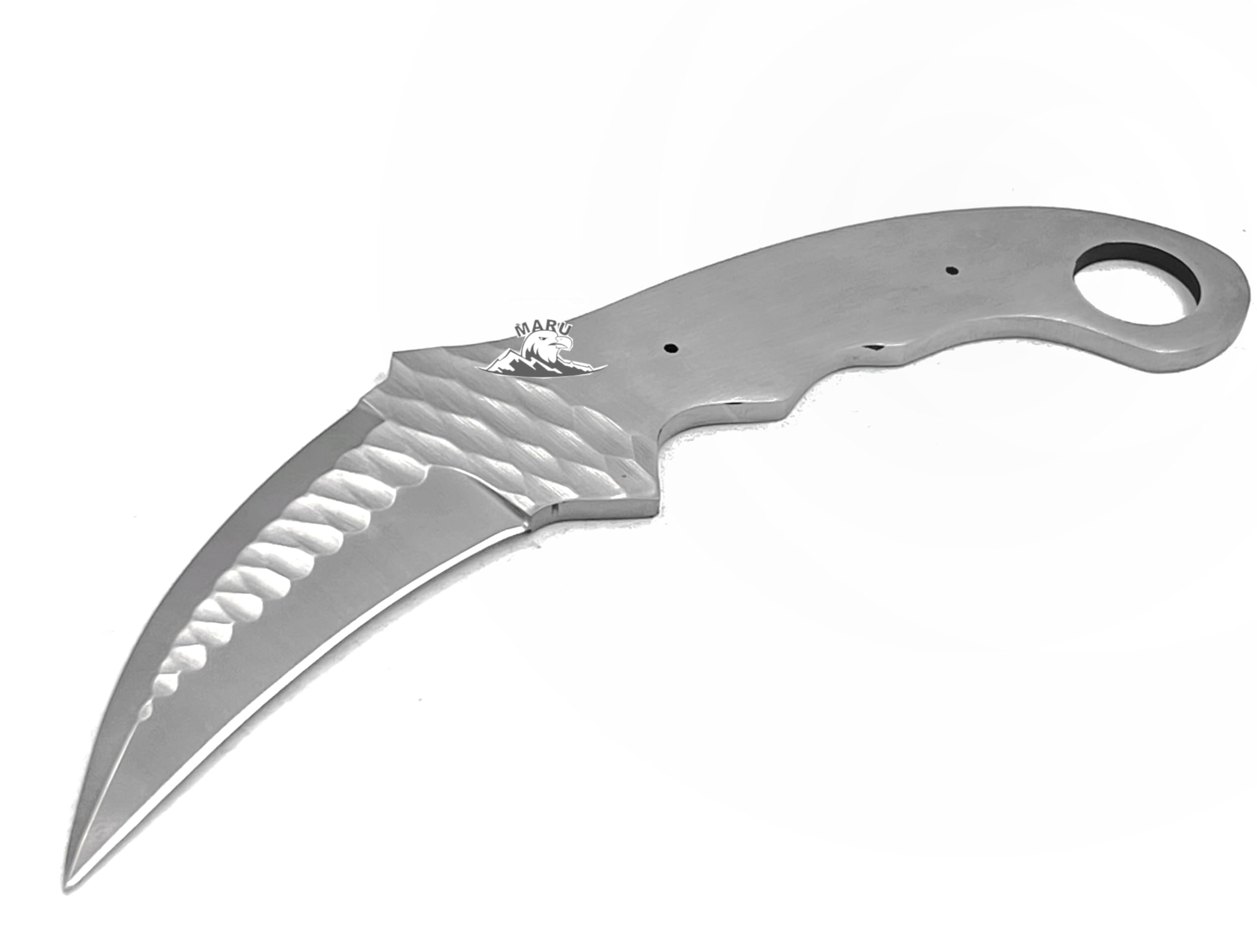Coltello Fai da Te Grezzo Lama in Acciaio INOX 420 Blank Blade, Coltello Lama FIssa, Costruzione di COLTELLI