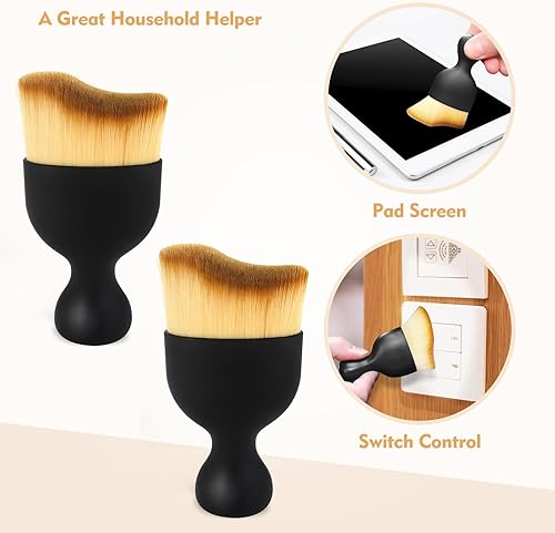 Miniatura 7 de Cepillo de limpieza interior de coche Cepillo para el polvo interior del coche con cerdas ultra suaves Cepillos de detalle automotriz Accesorios