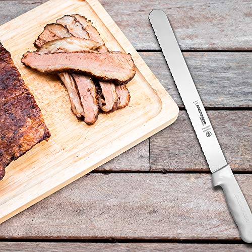 Dexter-Russell 12" Scalloped Slicer, S140-12SC-PCP, SANI-SAFE Series