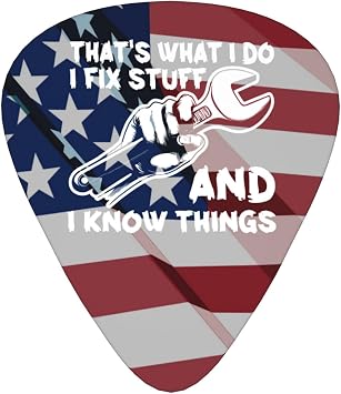 ThatS What I Do I Fix Stuff I Know Things Durable 12 Pack Guitar Music Accessories Master Melodies