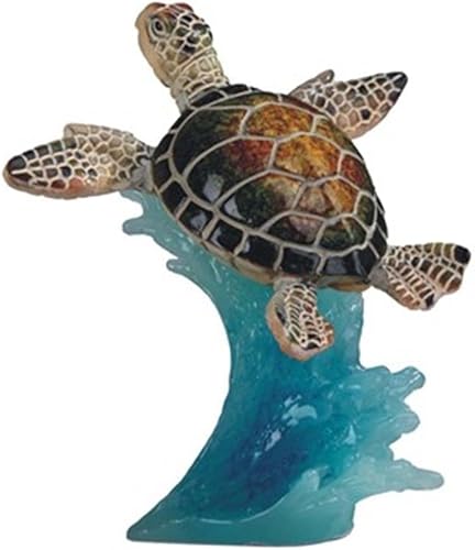 Miniatura 1 de StealStreet SS-G-90139, estatua coleccionable de tortuga marina verde de 5 pulgadas