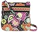 Vera Bradley Womens Triple Zip Hipster Ziggy Zinnia Cross Body