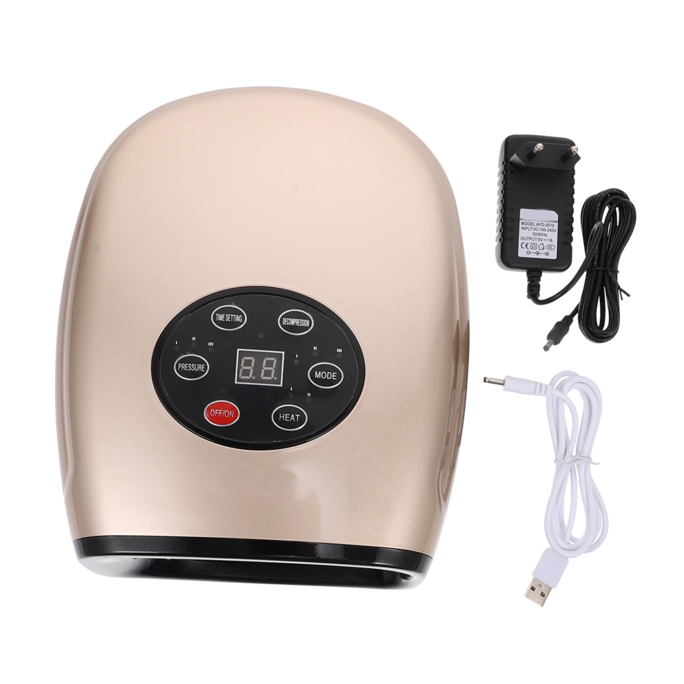 ifundom Elektrisches und 3 Intensitätsstufen mit 3 Massagearten Tragbar Praktisches Handmassagegerät aus Kunststoff zur Stresslinderung im Alltag