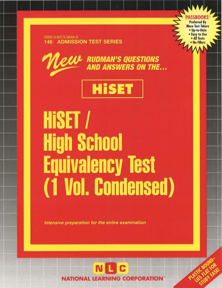 HiSET / High School Equivalency Test: Passbooks Study Guide (Admission Test Series (ATS)) None Edition