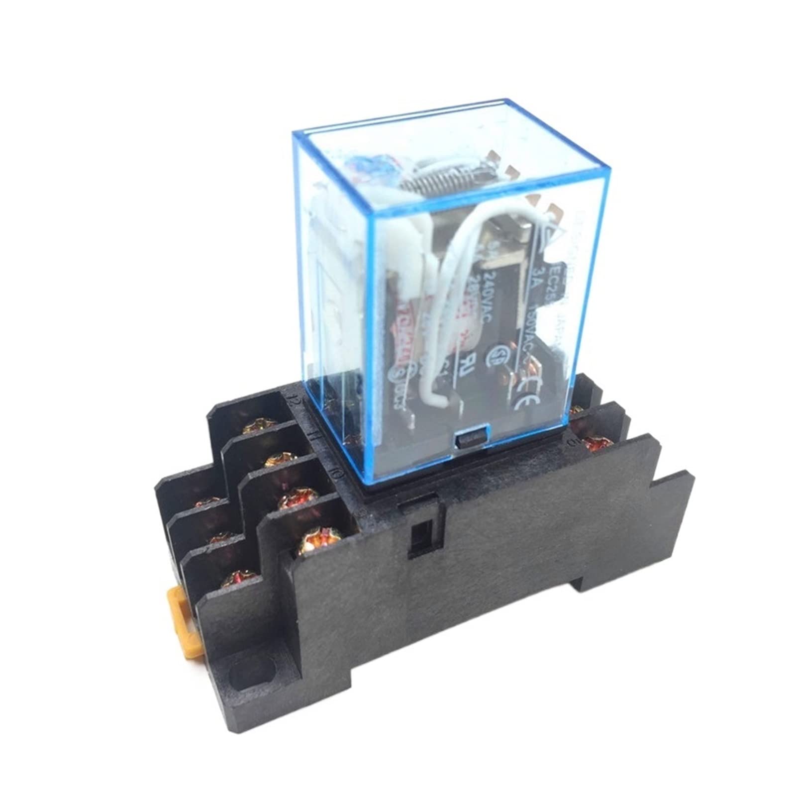 Relais micro mini MY4NJ 14PIN commutateur 5A haute précision avec socle de prise 14A