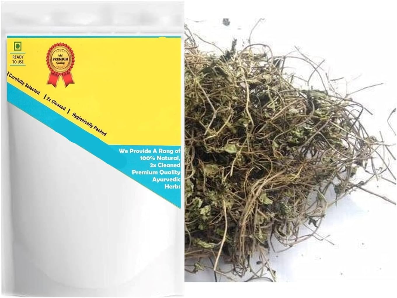 KR Brahmi - 100 Grm | Brahmi Booti | Gotu Kola | Indian Pennywort | No Artificial Colors | Supports Mental Clarity|Focus, Memory & Cognitive Health | Ayurvedic Herbal Remedy