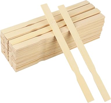 Paint Mixing Sticks 300 PCS 12 Inch Wood Stirrers, Wooden Stirrers Mixing Sticks for DIY Crafts, Painting, Crafting Resin Wood Paddle, Hobby Projects, Garden, by GNIEMCKIN
