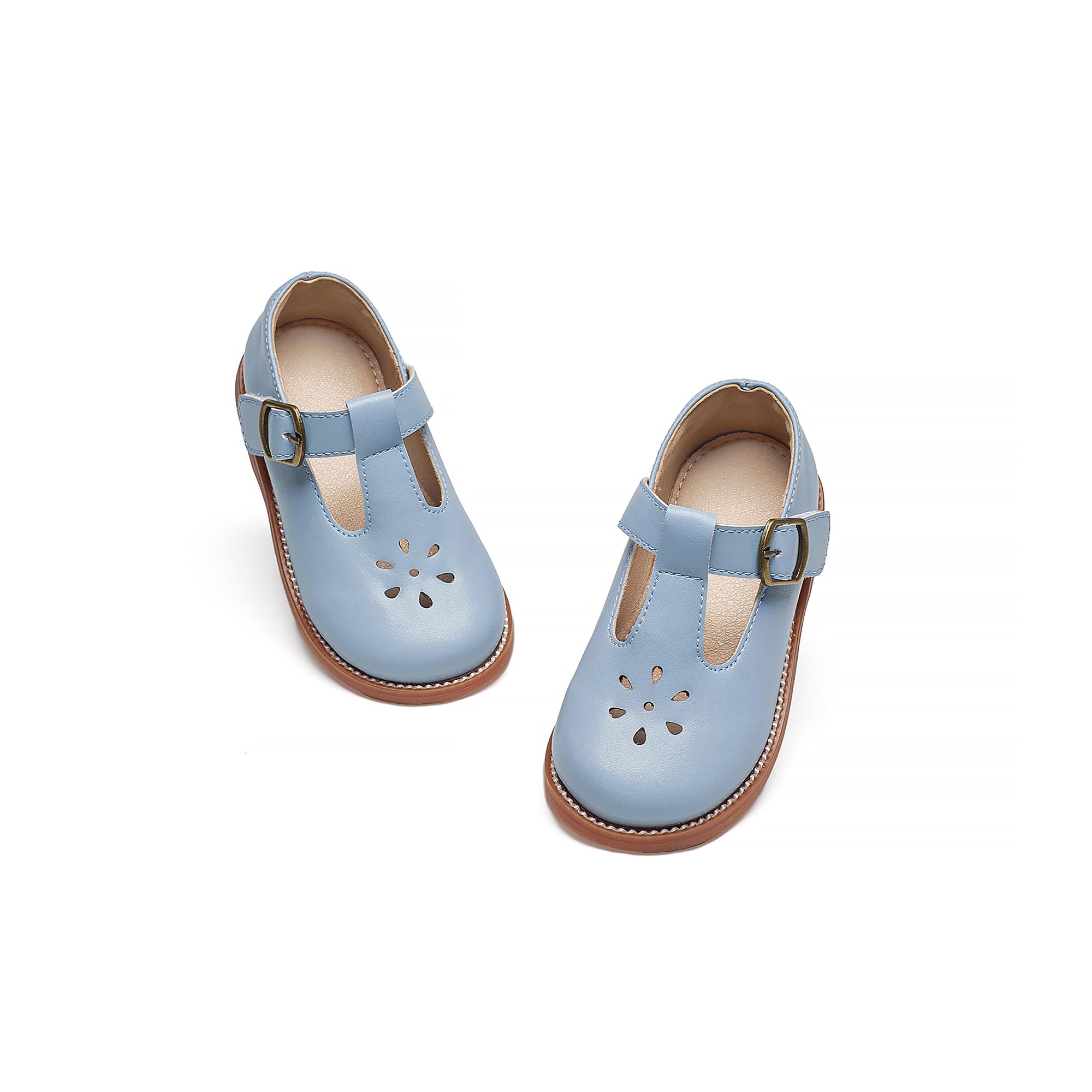 Flaryzone Toddler Girls Mary Jane School Uniform Oxfords Dress Shoes Flats