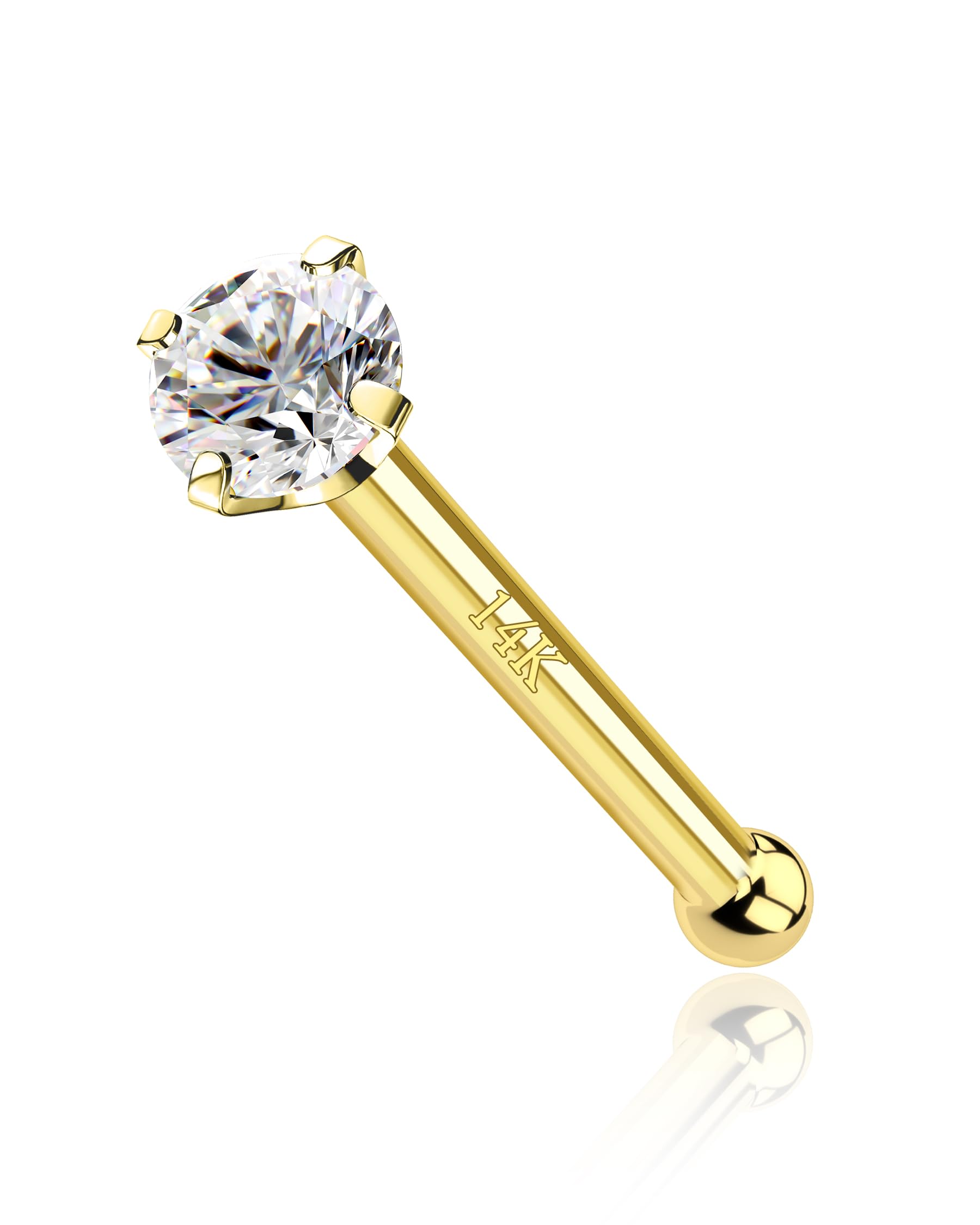 COCHARM Gold Nose Stud
