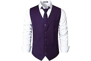 FNAF Purple Guy Costume Men's Hipster Urban Design 3 Pockets Business Formal...