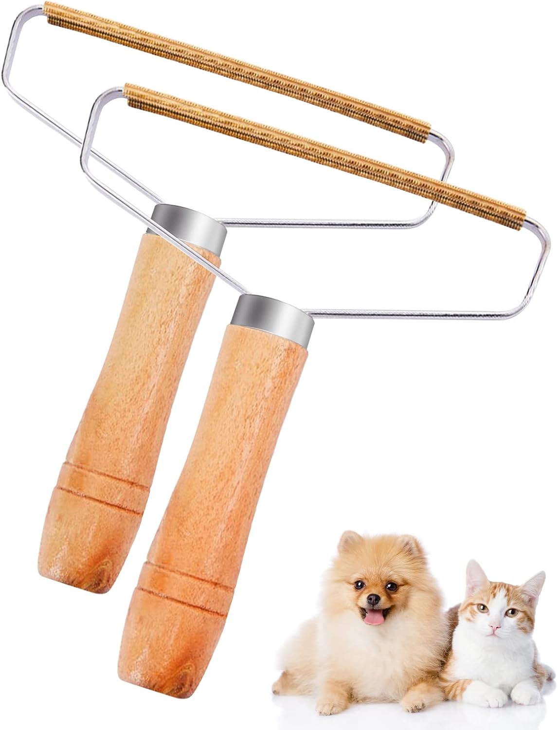 Redamancy Pet Hair Remover, 2 Pcs Lint Remover Carpet, Carpet Scraper