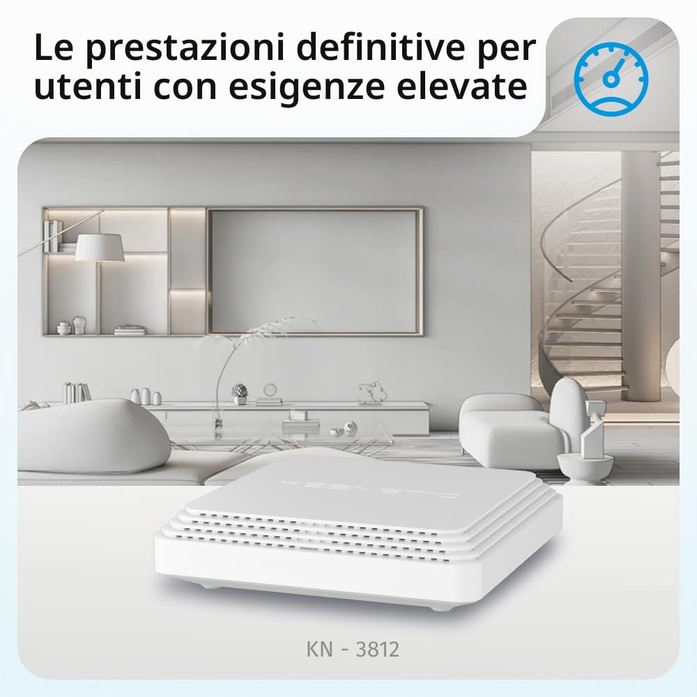 Router Keenetic KN-3812-01-EU Bianco Ethernet LAN Wi-Fi