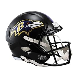 Riddell NFL Baltimore Ravens Full Size Replica Speed Helmet