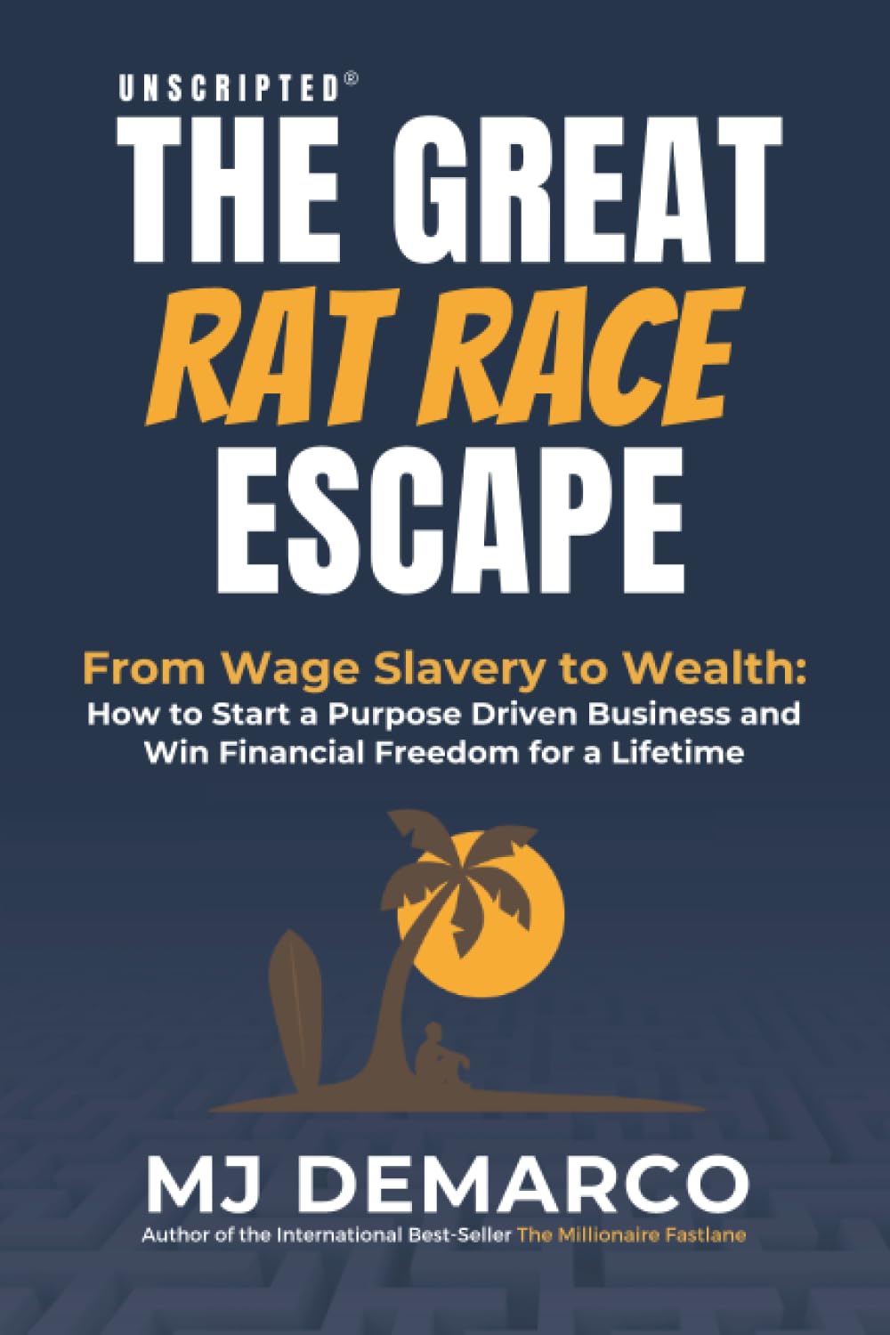 Viperion Publishing Unscripted - The Great Rat-Race Escape: From Wage Slavery to Wealth: How to Start a Purpose Driven Business and Win Financial Freedom for a Lifetime Paperback – Big Book, 29 June 2021