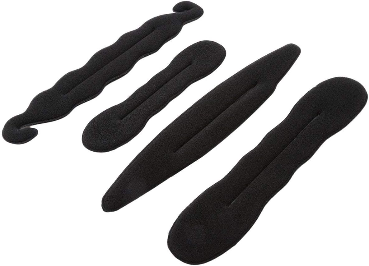 4pcs Hair Bun Maker Magic Hair Styler Set Hair Styling Sponge New Released Useful and Attractive : Beauty & Personal Care