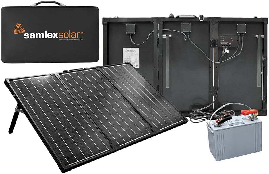 Samlex Portable Solar Charging Kit - 90W