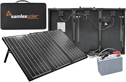 Samlex Solar kit de carga solar portátil
