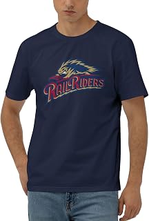 Scranton Wilkes Barre Railriders Men's 170g Combed Cotton Short Sleeve T-Shirt