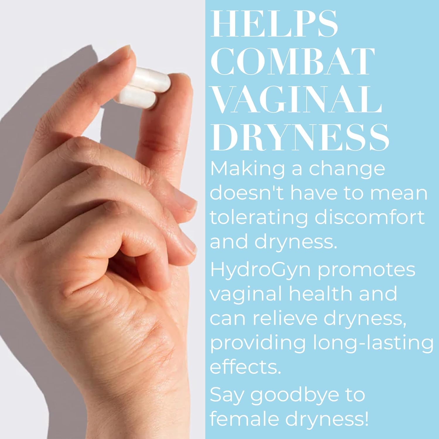 Feminine Wash, Unscented Feminine Cleanser for pH Balance and Vaginal Dryness Relief, Suitable for Sensitive Skin + pH Balance Oral Pills for Vaginal Moisture, Dryness, Itching Relief