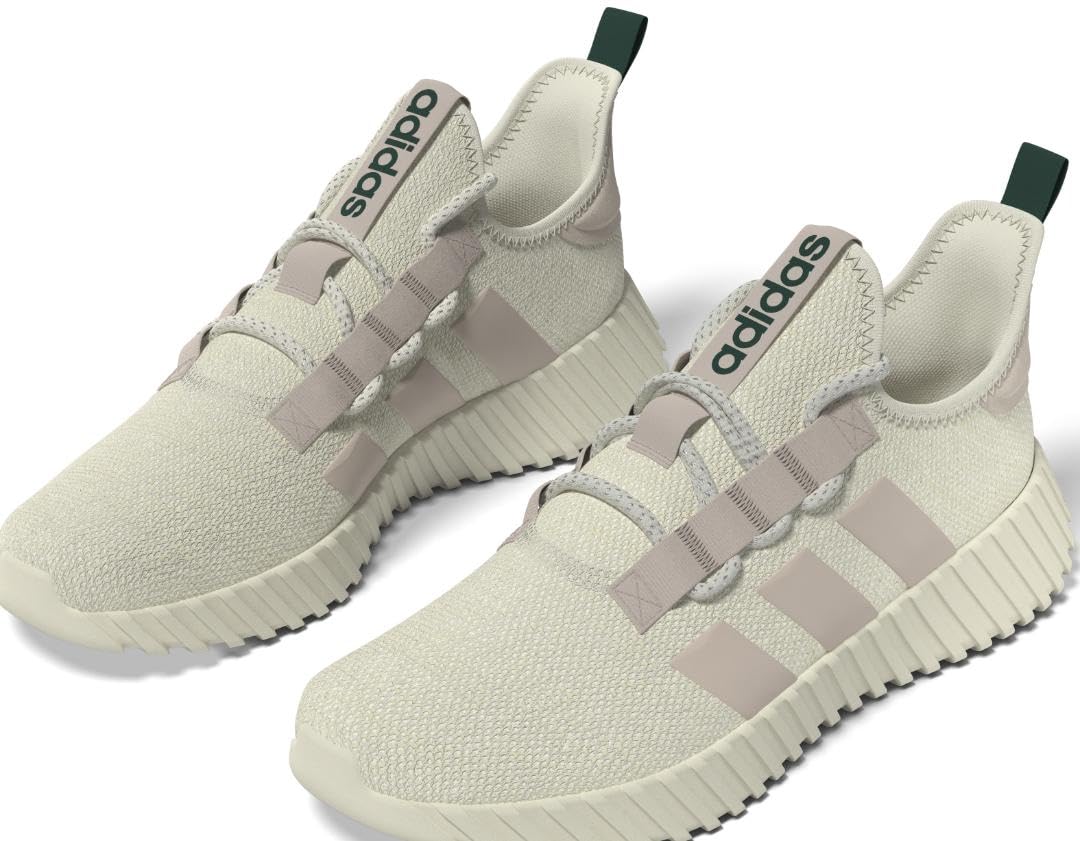 Adidas Unisex-Adult Kaptir 3.0 Sportswear, Alumina/Wonder Taupe/Collegiate Green, 10.5