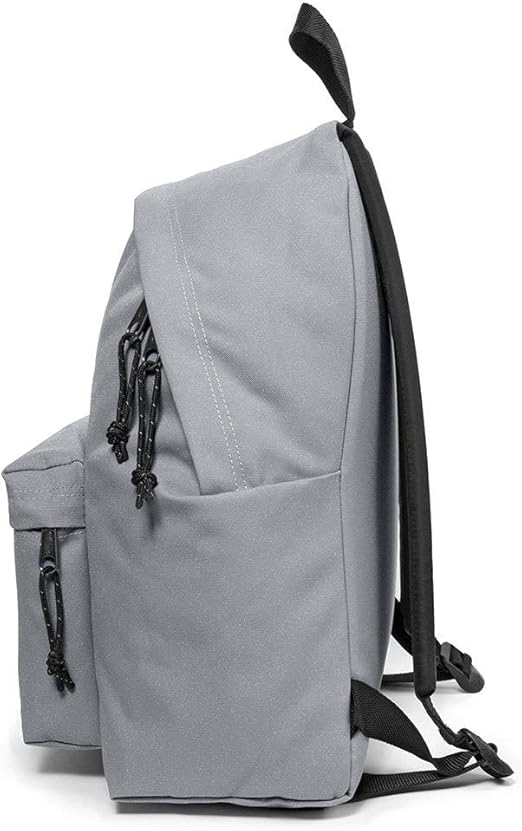 eastpak metallic silver