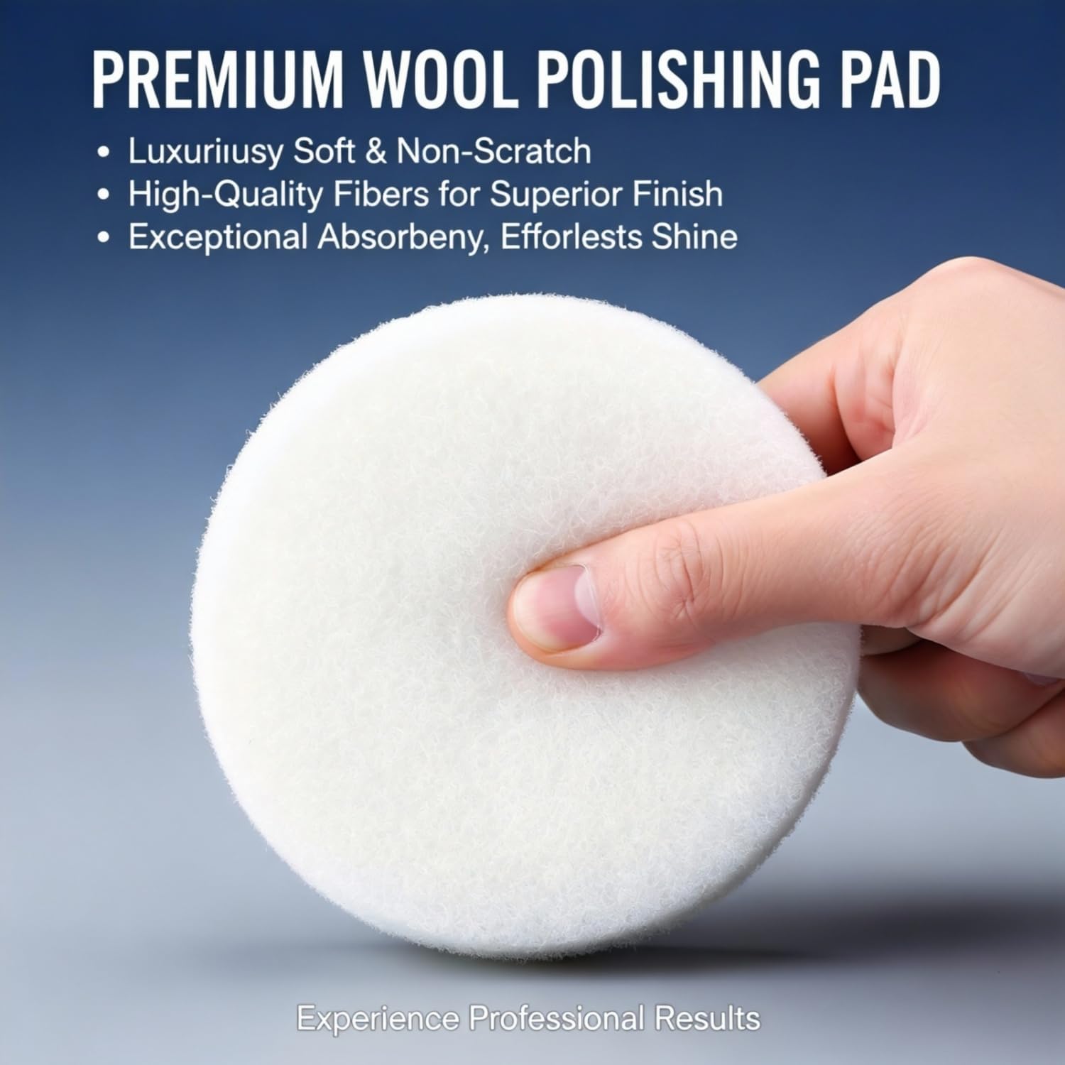 21 Pcs 3 Inch Polishing Pad Kit for Drill - Car Buffing Pads Set with Wool & Foam, Self-Adhesive for Polishing, Waxing, Sanding | Drill Attachment Buffer Kit