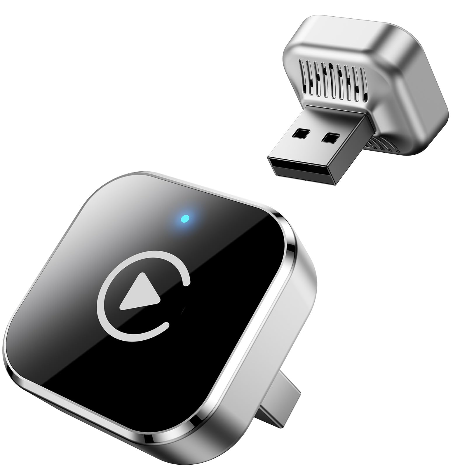 Ancvet Wireless CarPlay & Android Auto Adapter, Kabelloser CarPlay Adapter & Android Auto Dongle, Plug & Play, Schnelle & Stabile Verbindung, Für iPhone Android, Kein Kabelsalat, Autos ab 2016
