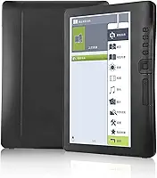 Leitor eletrônico portátil de 17.8 cm, leitor de e-book digital de tela colorida, leitor eletrônico de 2100 mAh com função de pular página e marcador, suporta cartão de memória (memória 8G)