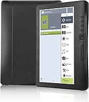 Leitor eletrônico portátil de 17.8 cm, leitor de e-book digital de tela colorida, leitor eletrônico de 2100 mAh com função de pular página e marcador, suporta cartão de memória (memória 8G)