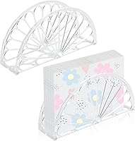 Vista 1 de Servilleteros de plástico transparente para mesa, servilleteros independientes para baño, cocina, mesa de comedor, cafetería, restaurante