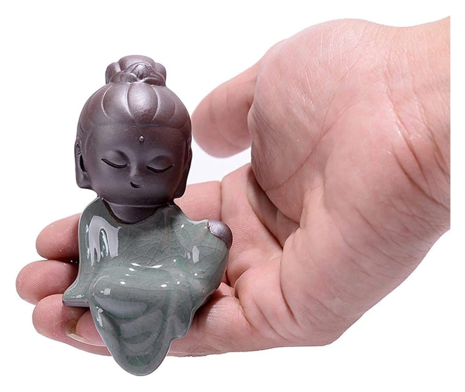 Petit Bouddha statuette de table pour inviter la sérénité chez soi - 3