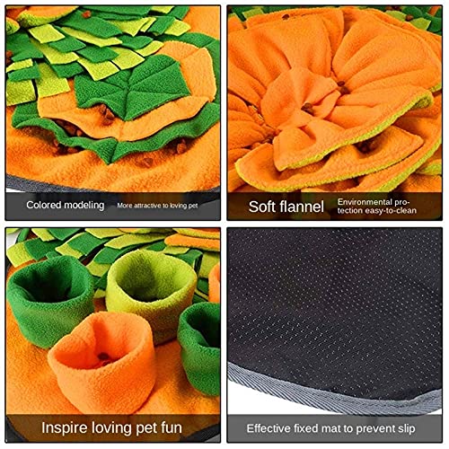 Snuffelmat voor honden huisdier hond snuffelmat huisdier snuiven trainingsdeken afneembare fleece pads hondenmat verlichten stress neuswerk puzzel speelgoed huisdier neuskussen huisdier snuffel mat