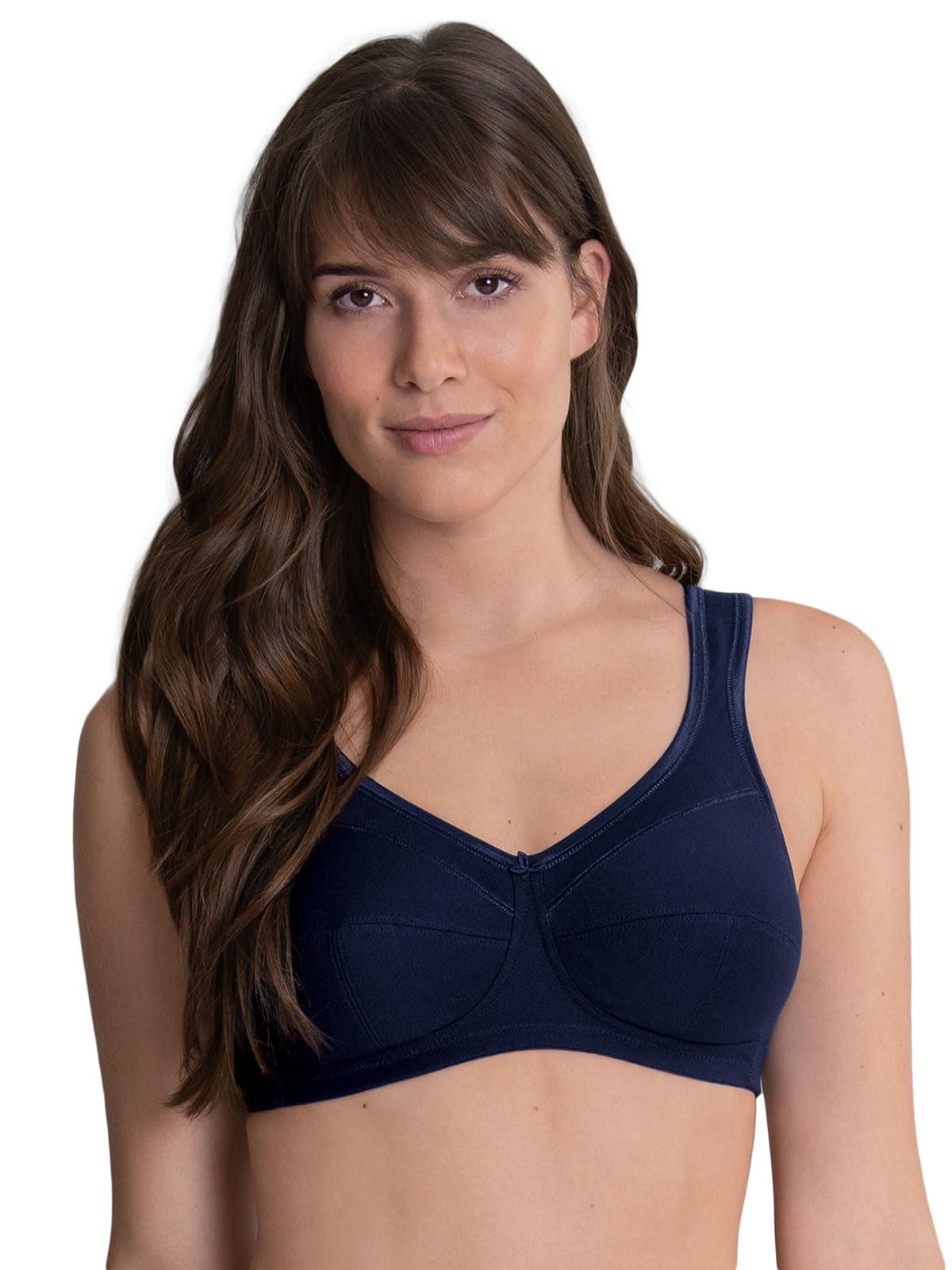 Anita Women's Maritim Blue Jana 5427-380 Maritime Blue Non-Padded Non-Wired Comfort Bra 34G