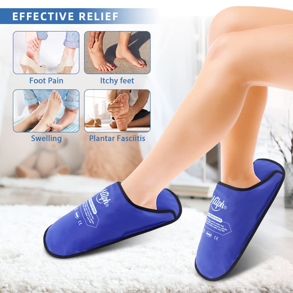 Buy Hilph®Foot Ice Pack Slippers for Plantar Fasciitis, Cooling