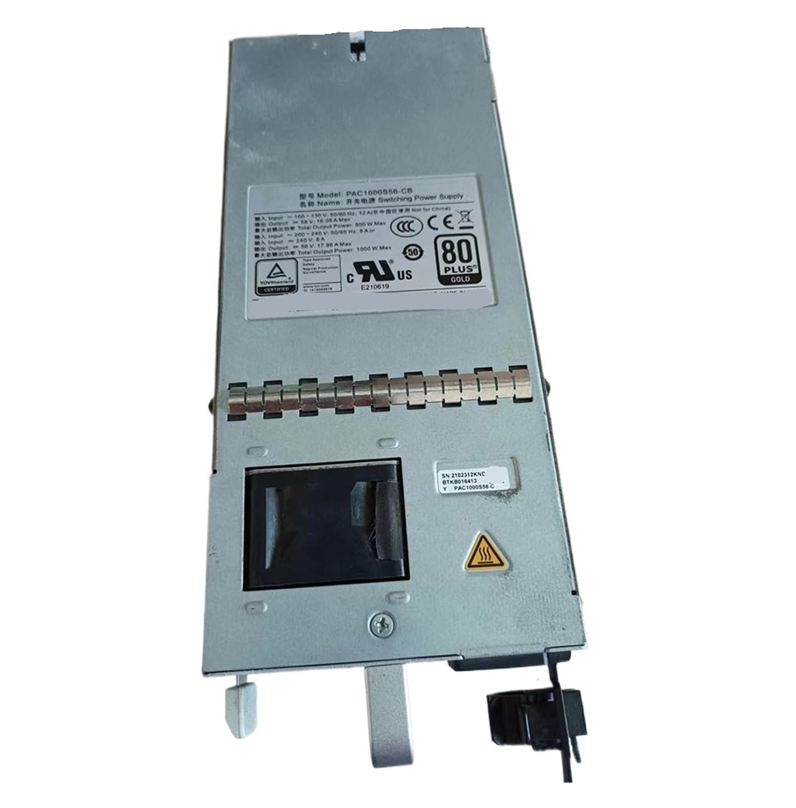 ZVQYSGIW For S200 S1700 S5700 Series Switch AC Power Module 1000W PAC1000S56-CB