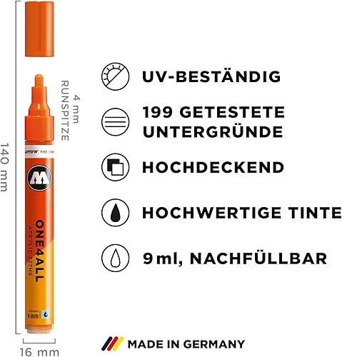 Miniatura 3 de Molotow ONE4ALL - Juego de rotuladores de pintura acrílica