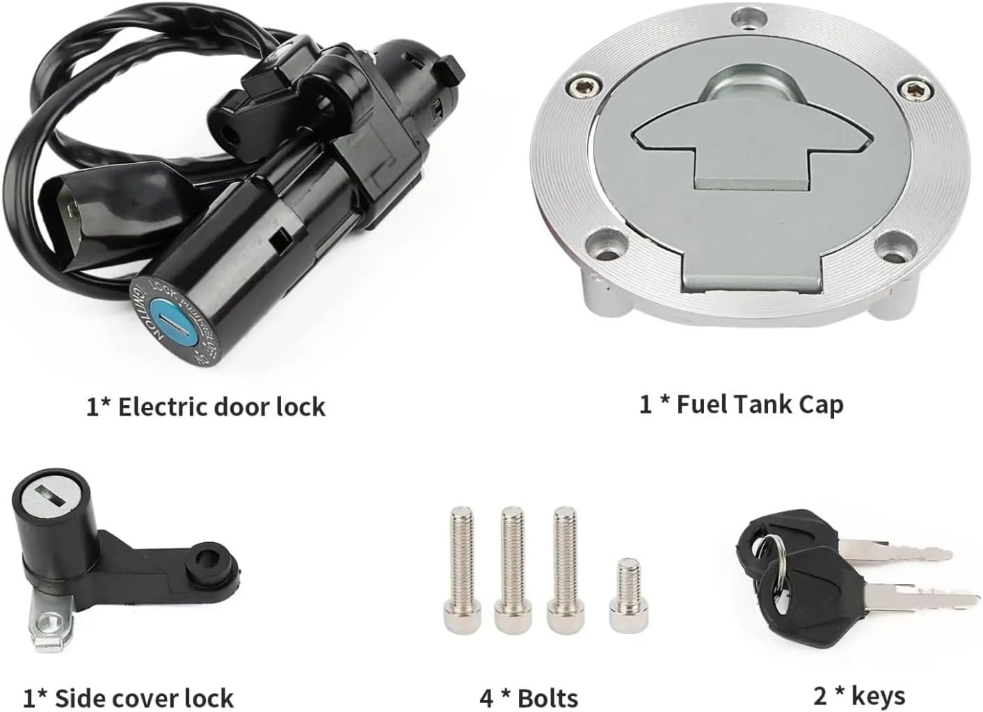 イグニッションバレルとキー Compatible With Yamaha For ZF-R25 For R3 2015 2016 2