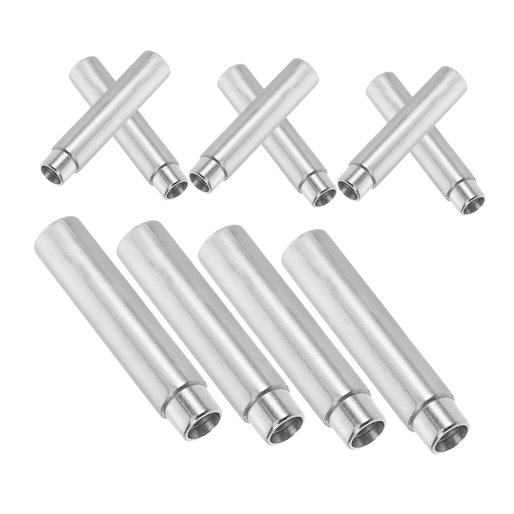 OSALADI 10pcs Pyrography Tip Adapter: Soldering Iron to Wood Burner - Metal Pyrography Tool Adapter - Metal Conversion Connector for Soldering Iron DIY Wood Burning Projects