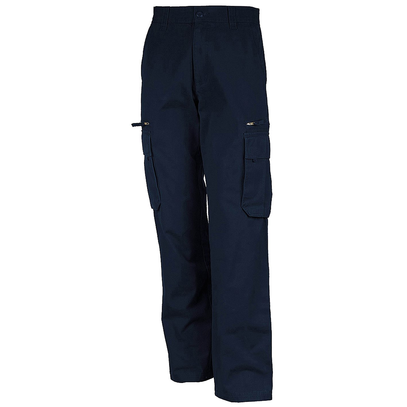 Kariban - Pantaloni da Lavoro in Canvas - Uomo (M) (Blu Navy)