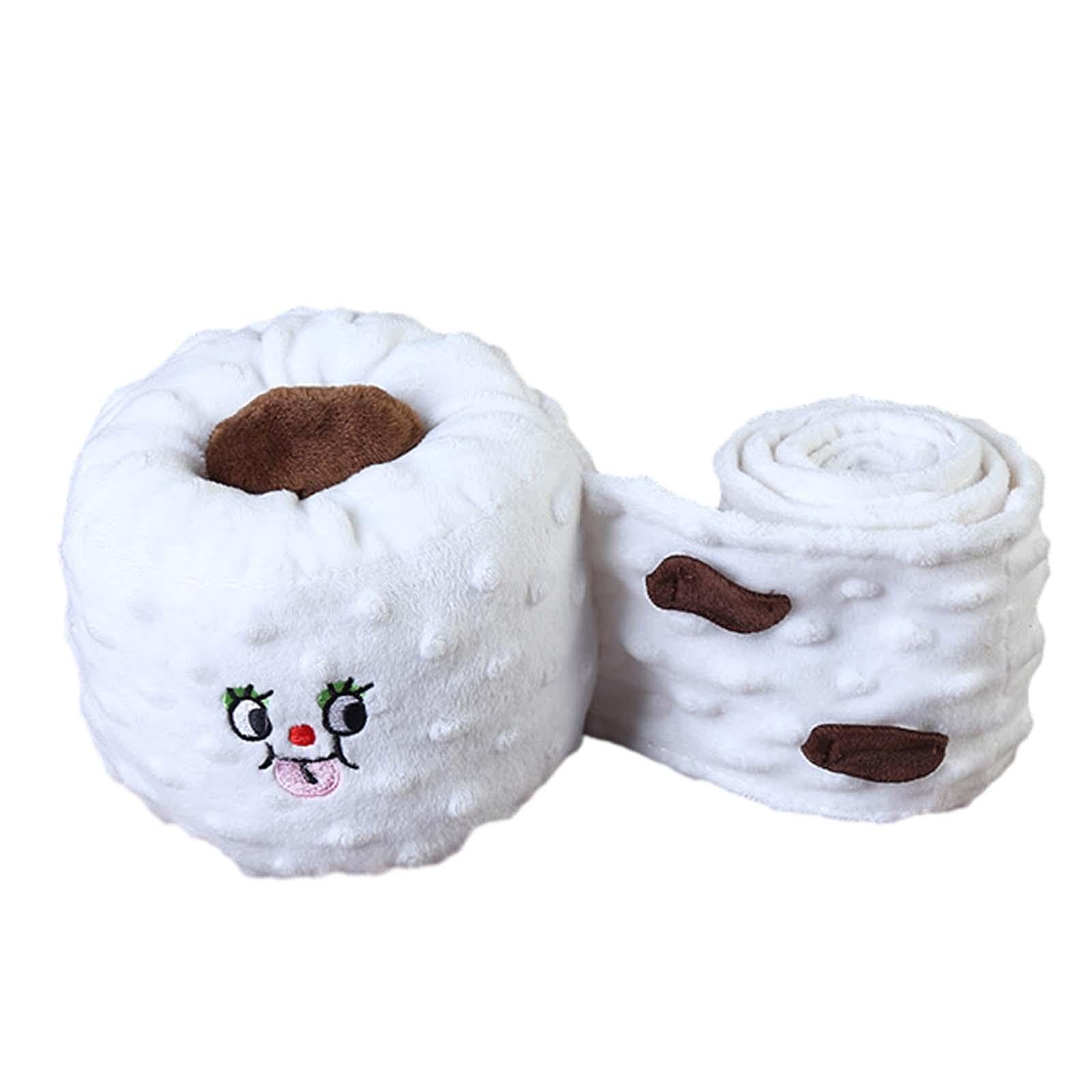 Sharplace Crinkle Paper Squeaky Dog Toys, Toilet Paper Crinkle Interactive Puzzle Toy Gift